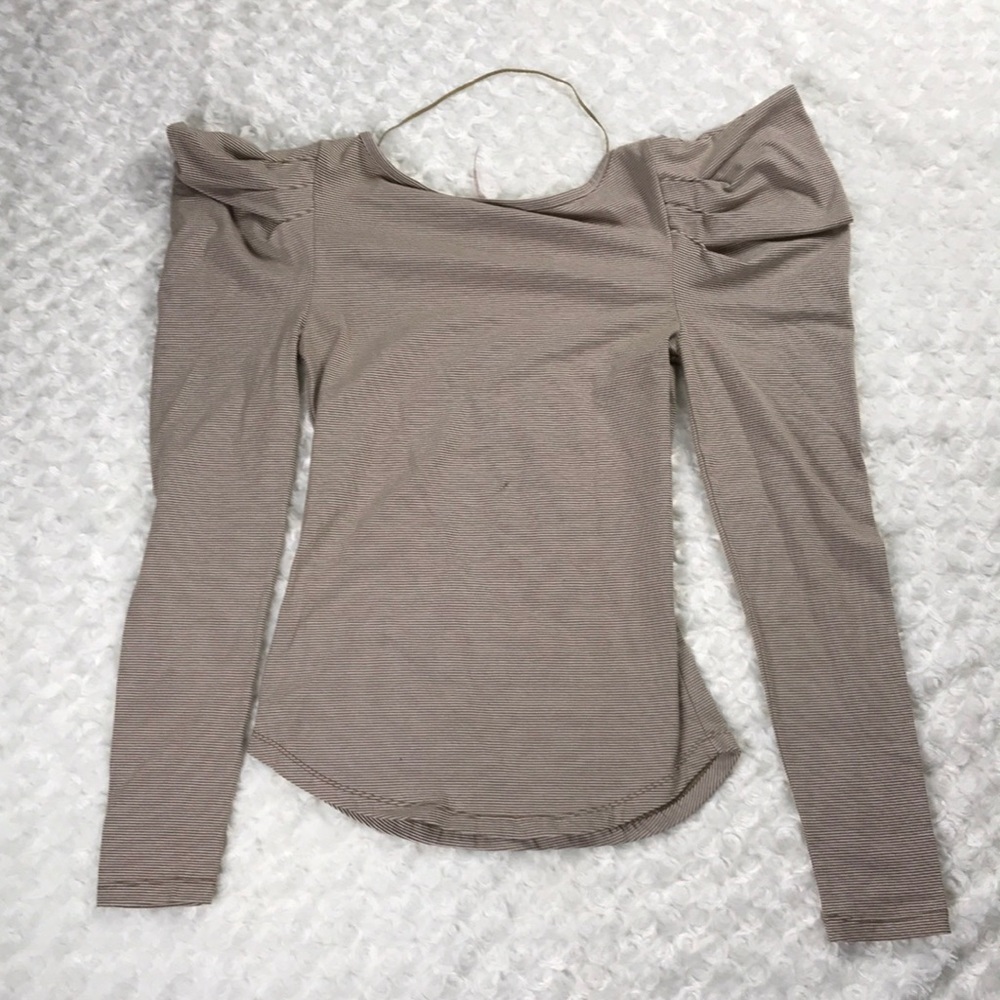 Free People Penelope Puff Long Sleeve Tee - Picture 4 of 6